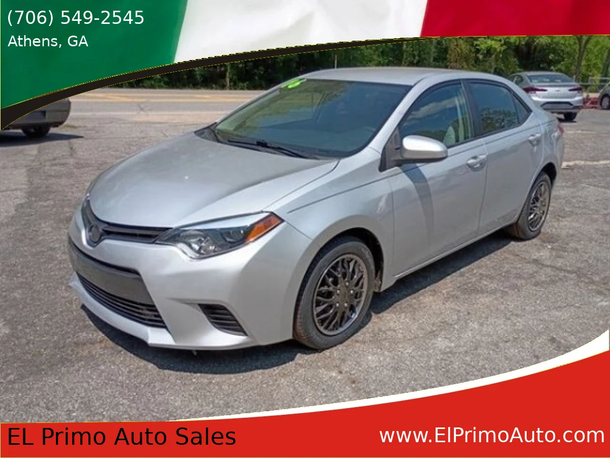 2016 Toyota Corolla for sale
