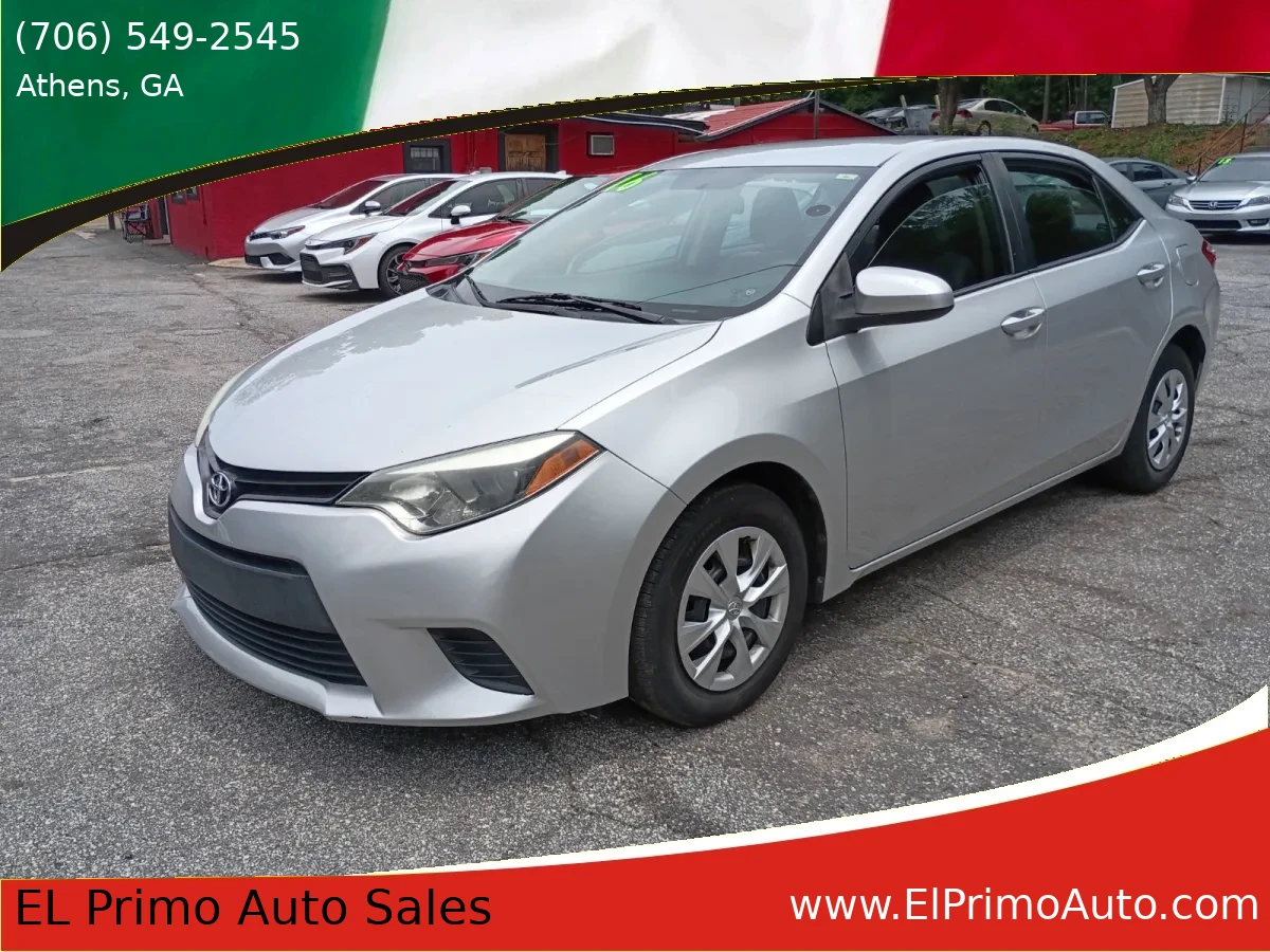 2016 Toyota Corolla for sale