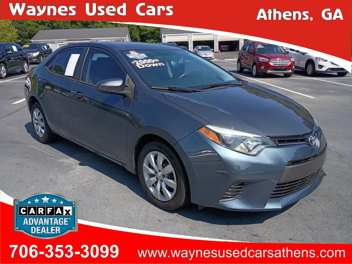 2015 Toyota Corolla for sale